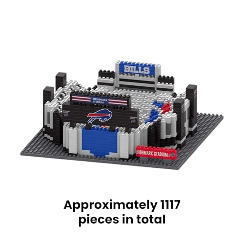 Image of FOCO NFL Unisex-Adult NFL Team Construction Blocks 3D Mini BRXLZ Stadium