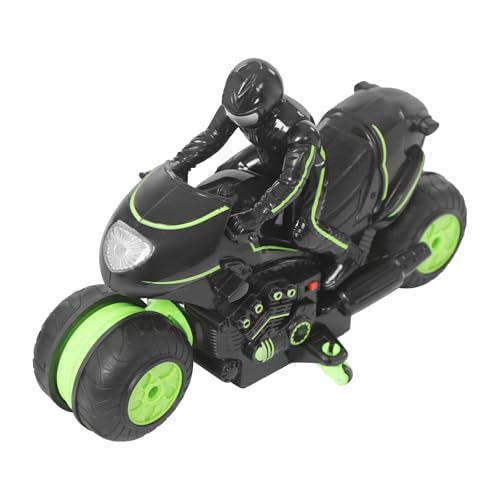 Motocicleta teledirigida, juguete de motocicleta teledirigido de 2,4 G, distancia de control de 30 m, a la deriva en ambos lados, rotación de 360 °, motocicleta RC con rueda TRR, destornillador para