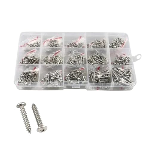 M1.2 M1.4 M1.7 M2 M2.2 M2.6 M3 M4 M5 304XeX|^vXMZt^bsOlW(M2.2M2.6M3-450pcs)