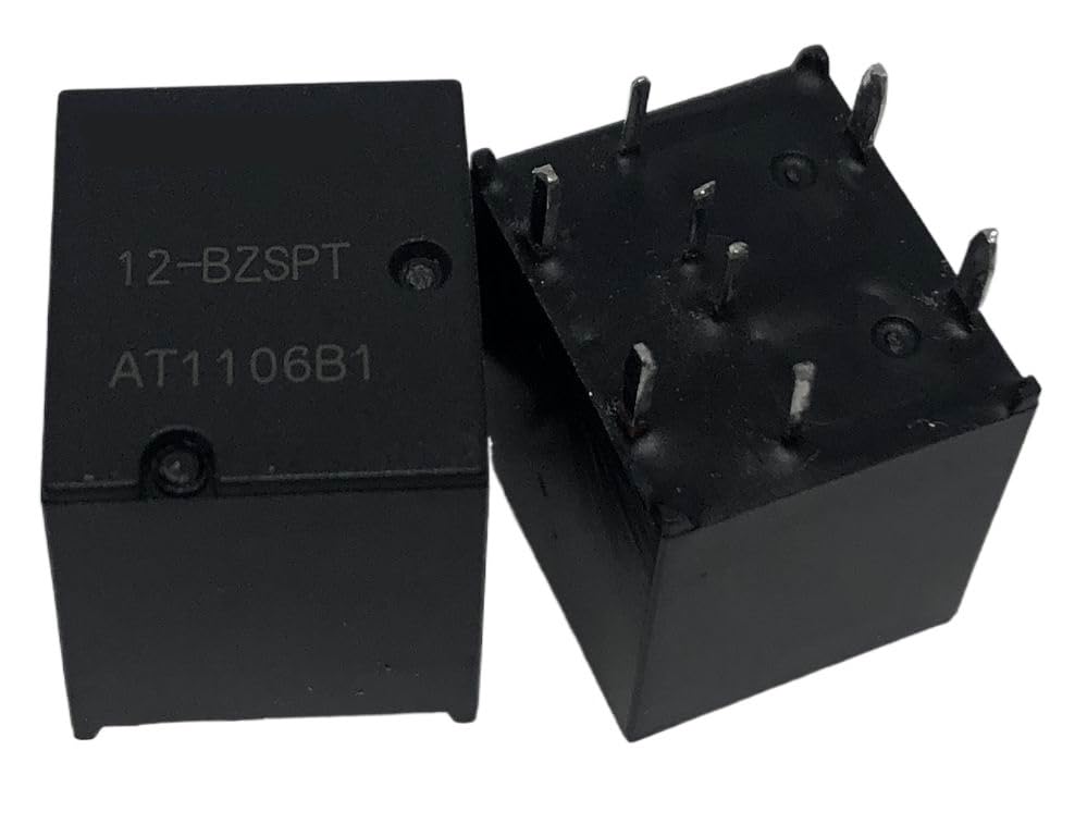 Relé de 8 pines HFKF 12-BZSPT de 12V y 25A para placas de circuito