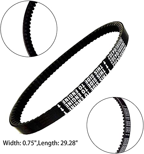 Image of 203591 Go Cart Driver Belt for Comet 203591 Yerf Dog Q43103W Q43203W & Kartco 7655