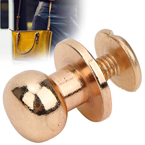 20 set borchie piatte e punte in rame a testa