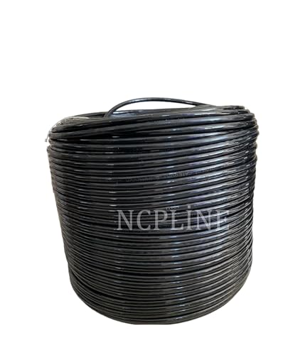 50 METRE CAT 6 KET SİYAH DIŞ ORTAM DAYANIKLI KALIN İNTERNET AĞ KABLOSU