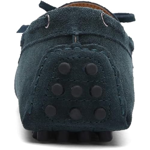 Men's Lightweight Loafers Classic Suede Leather Casual Slip-On Driving Party Shoes3