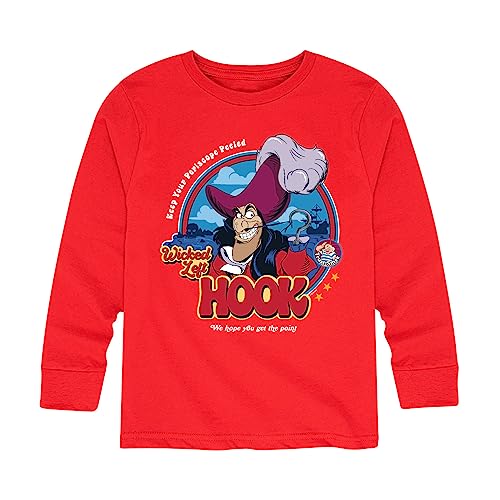 Disney Peter Pan - Keep Your Periscope Peeled - Wicked Left Hook - Toddler and Youth Long Sleeve Graphic T-Shirt