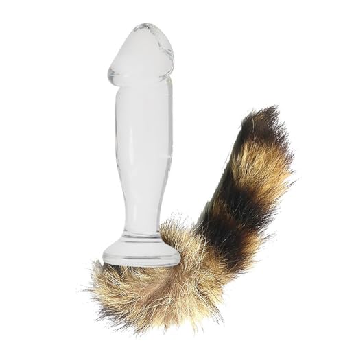 Plug anal en verre hygiénique pour surmonter les irritations des matières classiques