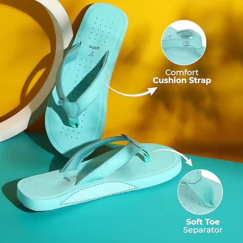 Image of YOHO ArchFlex orthopedic slippers for men | Arch support for pain relief | Soft, Anti-Skid, lightweight | comfortable padded straps flip flops for Everyday
