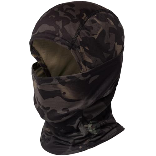 Image of Camo Balaclava Ski Face Mask UV Protector for Man and Women Hunting Fishing Motorcycle Windproof&Military Tactical