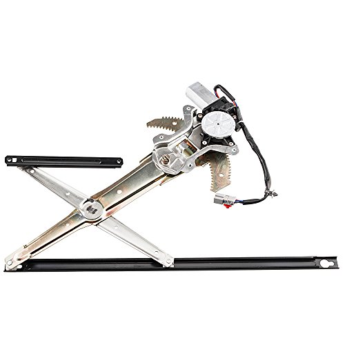SUNROAD 741-950 Power Window Lift Regulator with Motor Assembly Front Left Driver Side Replacement for 1997 1998 1999 2000 2001 Honda CR-V Black