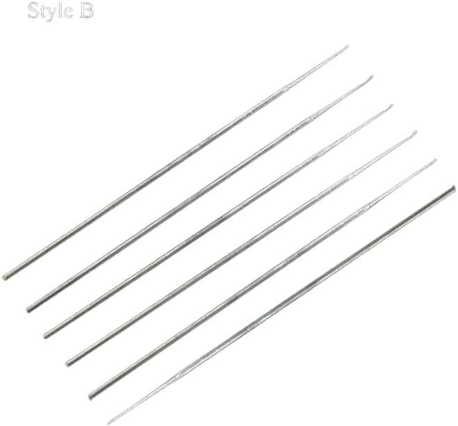 Embroidery Point Aari Needles: Crafting Elegance with Precision for Resham, Zari, and Knit Threads" Aari Needles: Crafting Elegance with Precision for Resham, Zari, and Knit Threads" (B)