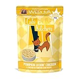 Weruva Cats in the Kitchen Grain-Free Natural Wet Cat Food Pouches, Pumpkin Lickin' Chicken, 3-Ounce Pouch (Pack of 12)