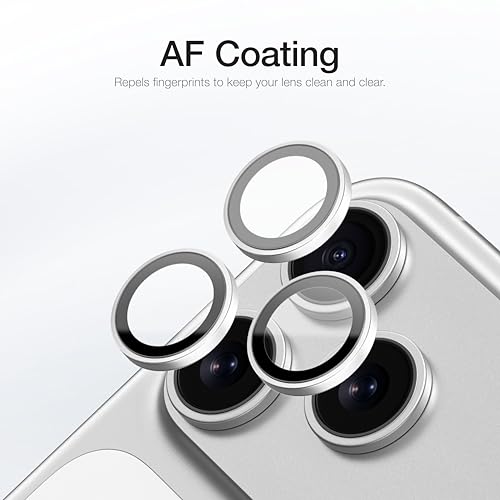 AMAZINGthing for iPhone 17 Pro/iPhone 17 Pro Max [Radix - AR Lens] Camera Lens Protector, 3-Lens Set, 9H Tempered Glass, AR/AF Coating, Alignment Tool, Flush Fit, 7-Layer Optical Stack by AMAZINGthing - Used condition - Image 7