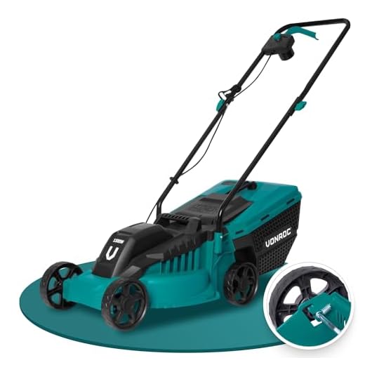 VONROC Elektro-Rasenmäher mit 1300W
