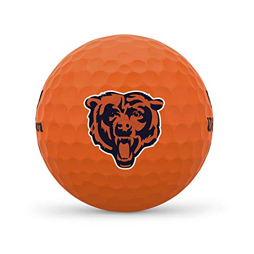 Wilson Duo Soft Nfl Golf Balls (1 Dozen)-Chicago,Orange, Standard #TOP1