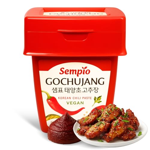Pasta De Chile Gochujang, Salsa Coreana De Guindilla Y Arroz, Esencial Para La Cocina Coreana, Ideal Para Preparar Bibimbap, Tteokbokki, Marinadas Para Carnes O Tofu, Contiene 1 Bote De 500 Gr
