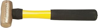 American Hammer AM15BZFG Sledge Hammer, 1-1/2 lb, Bronze/Fiberglass, 3.25