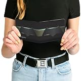 Buckle-Down Dwukrotnie składany portfel Pu Bifold Wallet - Batman 2017 Icon/Stripe Black/Gold-Fade Męski