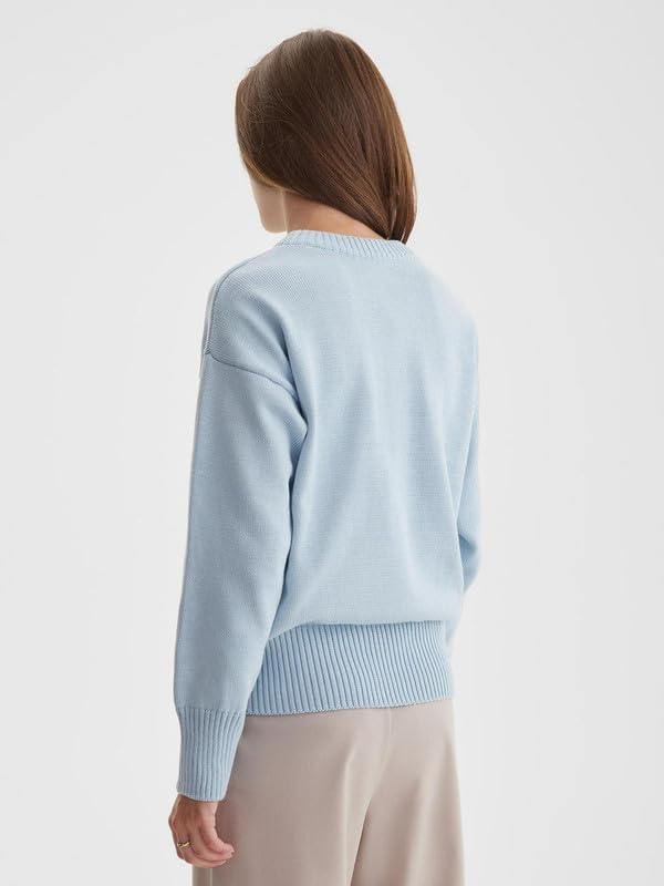 Image of Women's Cute Crewneck Extra Soft Sweater Pullover Tops Sweaters