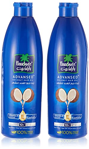Parachute Advanced Coconut Hair Oil with Vitamin E 300ML (Pack of 2)
