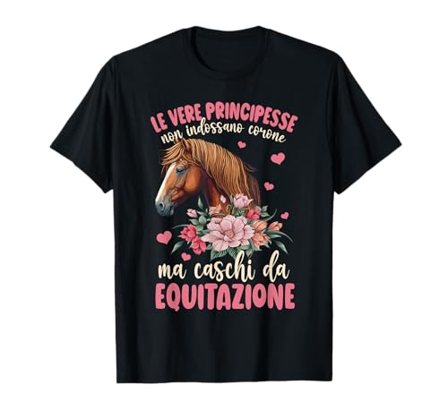 Cavalli | Regali | Equitazione | Cavallo | Bambina Maglietta