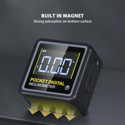 Medidor Digital de Ángulo con Inclinómetro Magnético miniatura 3