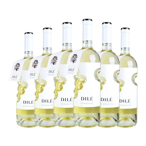 Santero Dilé Moscato Moscato Italia 75 cl Espumoso blanco (Caja de 6 Botellas de 75 cl)