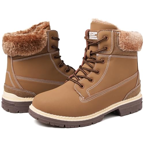 BKWHDAY Winter Boots for Women Snow Boot Waterproof Non Slip - image 1