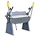 KAKA INDUSTRIAL Sheet Metal Brake, 49-Inch Box and Pan Brake, Industrial-Grade Sheet Metal Bender Machine,12-Gauge Mild Steel Capacity Pan and Box Brake, 0-135 Degree Adjustable W-4812