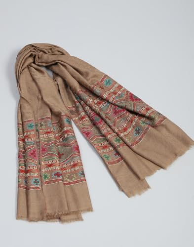Image of Monte Carlo Womens Self Design Shawl (224SHW6946)