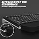 Tastaturablage mit Handballenauflage,Acryl Tastaturständer mit Anti-Rutsch für Besseres Ergonomisches Tippen,Gekippt Tastaturhalter für Schreibtisch,Büro,Hause