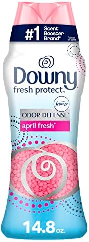Downy Fresh Protect Laundry Scent Booster Beads for Washer with Febreze Odor Defense, April Fresh, 14.8 oz