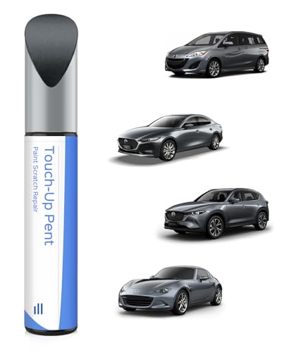 42A Gris meteoro perla lápiz de retoque para Mazda – Exacta correspondencia para chips y arañazos