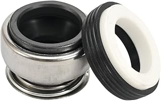 GatherTOOL 1PC 301 Series Mechanical Shaft Seal for Inline Water Pump 8mm 10mm 12mm 14mm 15mm 16mm 17mm 18mm 19mm 20mm 22mm 24mm 25mm 28mm 30mm (Color : 1PC, Size : 18mm)