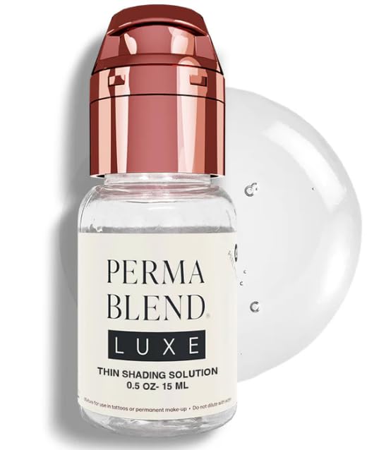 PermaBlend Pigments Luxe Professional Lip Color for Permanent Makeup LUXE Thin Shading Solution 15ml,1/2oz-image-31