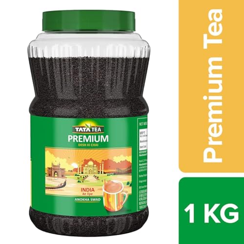 Image of Tata Tea Premium | Desh Ki Chai | Unique Blend Crafted For Chai Lovers Across India | Black Tea | 1kg Jar (Pack of 3)