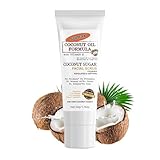 Coconut Oil Facial Scrub Exfoliator with Natural...