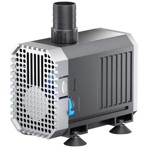 SunSun CHJ-1500-10 ECO Teichpumpe 1500l/h / 25 W, energiesparende Filterpumpe, Bachlaufpumpe für Koiteiche, Umwälzpumpe, Gartenteichpumpe