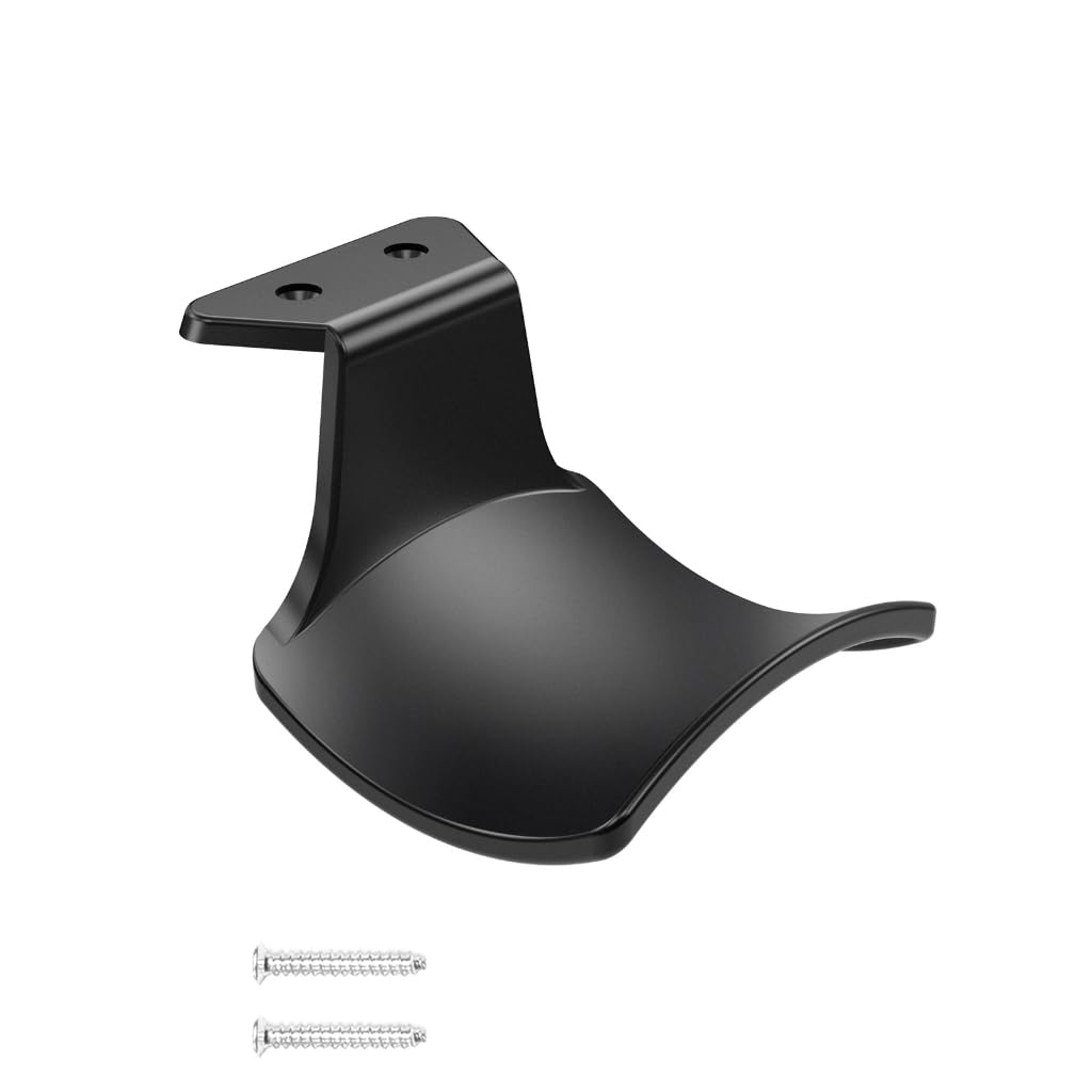 Tsophreniq Wall Mount Headphones Stand Holder Space Saving Headphones Hanger Holder Under Desk Hook, Easy to Set Up Clamps