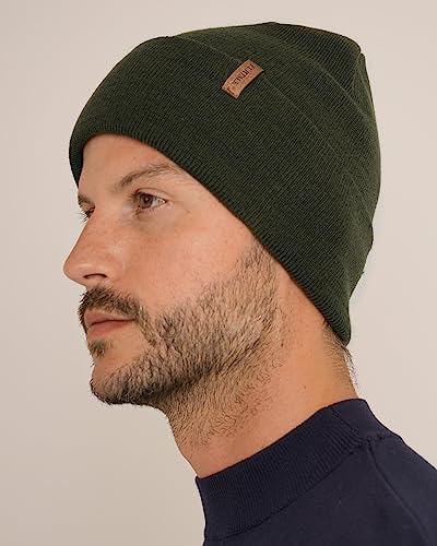 Image of FURTALK Unisex Cuffed Beanie Thick Double Knit Winter Skull Cap | Double-Layer Warmth, Ultra-Soft Itch-Free Knit, Snug No-Slip Fit, Essential Gear for Winter Jogging & Outdoor Sports