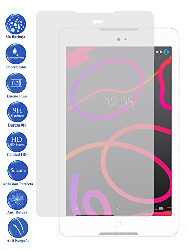 Todotumovil Protector de Pantalla BQ Aquaris M8 de Cristal Templado Vidrio 9H para Tablet