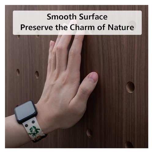 Support de rangement en bois en forme d'éventail et panneaux perforés chic