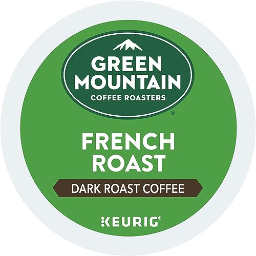 Image of Green Mountain Coffee Roasters French Roast Keurig Single-Serve K-Cup Pods, Dark Roast Coffee, 72 Count