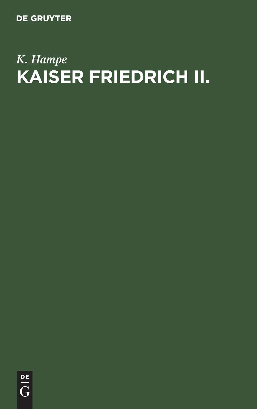 Kaiser Friedrich II.: Vortrag