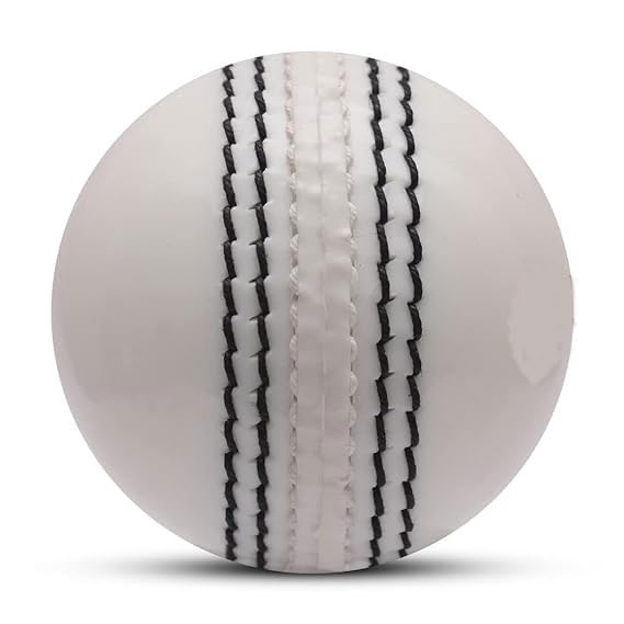 Incredible Cricket Ball (White) Synthetic Indoor Ball - Hand Stitched - 130-135 Grams - Poly Balls with fine Thread (1) (B0CVWB1X49) Amazon Price History, Amazon Price Tracker