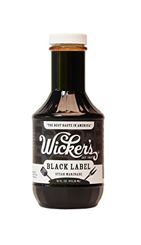 Wickers Sauce Black Label Steak Marinade, 16-ounce