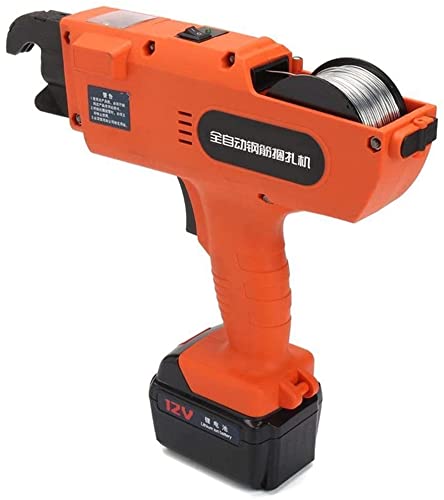 Rebar Tier Tying Machine Automatic Steel Bar Rod Tying Binding Tool Handheld Electric Tying Tools With 2 Rolls Of Tying Wires For Free (Tying Range: 30-60Mm) #TOP17