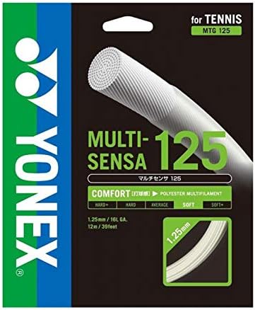 Amazon Com Yonex Multi Sensa 16l 125 Multifilament Poly Tennis String Sports Outdoors Amazon Com Yonex Multi Sensa 16l 125 Multifilament Poly Tennis String Sports Outdoors