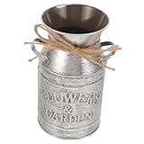Alipis Retro -Milch -krug -blütentopf Garteneimer Gartenbedarf Blumenkübel Für Zu Hause Multifunktionaler Blumentopf Blumentöpfe Für Pflanzen Im Freien Gartendekor Eisen