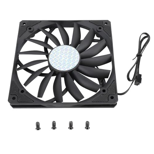 Ventilador de 140mm de Alta Durabilidad y Control PWM para Equipos de Computación Silenciosos 5