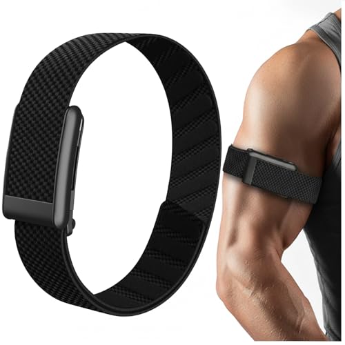 Image of Ultra-Soft Breathable Nylon Bicep Band, Adjustable Replacement Arm Strap Compatible with WHOOP 5.0, One, Peak & Life | Secure Fit, Not Compatible with Gen 4